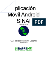 Guía de Usuario Aplicación Móvil Android SINAI