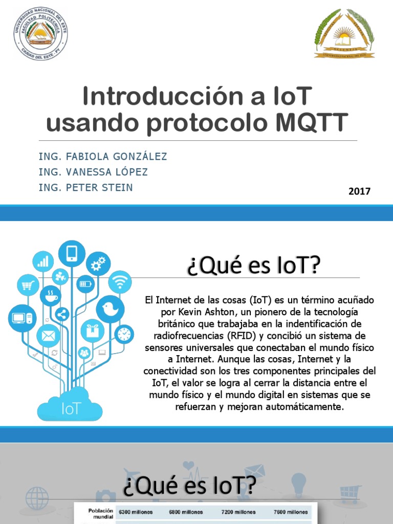 Introducción A IoT Usando Protocolo MQTT | PDF | Internet de las Cosas ...