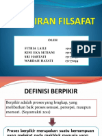 Pemikiran Filsafat Fix