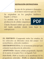 Producción y Destrucción Eritrocitaria