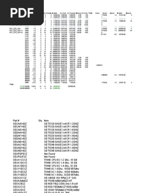 Sun Server Comparisons | PDF | Power Supply | Computer Data