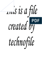 This Is A File Created by Technofile