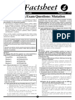 Answering Exam Questions - Mutation