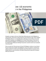 Then and Now: US Economic Intervention in The Philippines