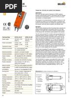 AF120 (-S) US, AF230 (-S) US: On-Off, Spring Return Fail-Safe, 120 or 230 VAC