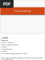 Partial Ordering