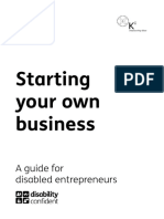 A Guide For Disabled Entrepreneurs