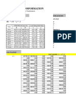 2D Affine Transformation: Ae + BN + C X de + en + F y