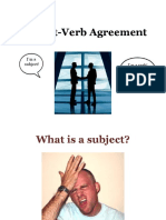 Subject-Verb Agreement: I'm A Subject! I'm A Verb! and We Agree