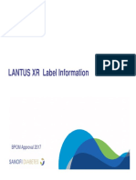 LANTUS XR Label Information