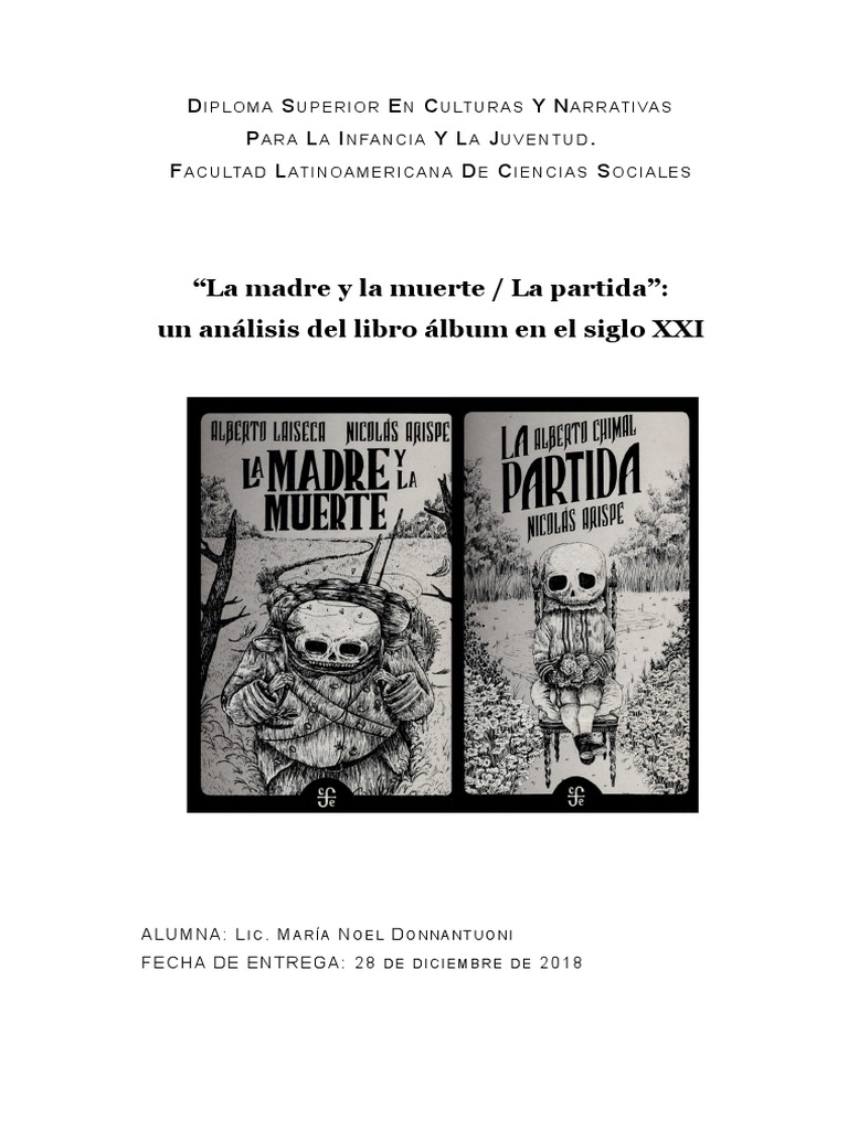 La Madre y La Muerte - Laiseca Arispe - Análisis Crítico de La Obra | PDF |  Cuentos de hadas | Cuentos