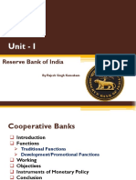 Unit - I: Reserve Bank of India