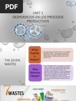 Desperdicios en Los Procesos Productivos