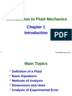 Introduction To Fluid Mechanics: © John Wiley and Sons, Inc