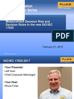 Webinar Measurement Decision Risk and Decision Rules With The New ISO-IEC 17025 PDF
