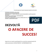 Suport Curs DEZVOLTA O AFACERE DE SUCCES 20 Sept PDF