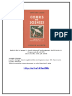 Boulet v., Obré a., Lazerges G. - Cours de Sciences, 6e