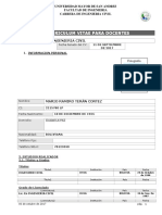 Curriculum Vitae Ing - Pasten Gironda Adhemar