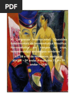 Programação - XI Congresso Internacional Questões fundamentais da hermenêutica