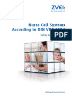 ZVEI Brochure Nurse Call Systems According To DIN VDE 0834 PDF