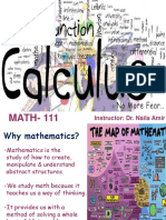 MATH-111: Instructor: Dr. Naila Amir