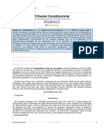 2015, Jur - TC (Pleno) Sentencia Num. 177-2015 de 22 Julio - RTC - 2015 - 177