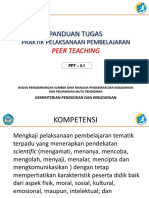 Panduan Tugas Peer Teaching