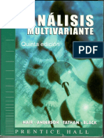 Análisis Multivariante - Joseph F, Hair, JR 5ed PDF