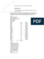 Serial Format CA620 530