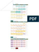 August-October 2018 GMAT Study Schedule