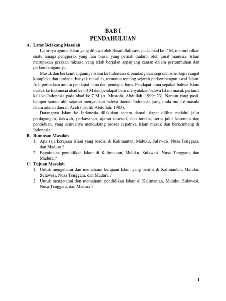 Sejarah Pendidikan Islam | PDF
