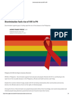 Discrimination Fuels Rise of HIV in PH