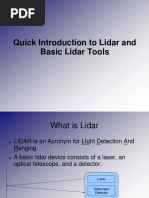 Quick Introduction To Lidar and Basic Lidar Tools