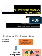 Lipid, Lipoprotein and Coronary Artery Disease