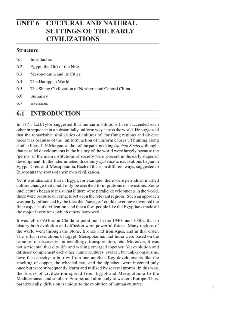 Bronze Age Civilization PDF Babylonia Ancient Egypt