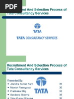 Download Recruitment and Selection Process of Tata Consultancy Services by shilpic SN40091680 doc pdf