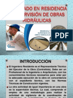 Sesion I Residencia Obras Hidraulicas PDF
