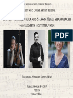 Katrin Meidell, Viola Shawn Head, Shakuhachi: and Elizabeth Hostetter, Viola