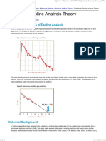 Traditional Decline Analysis Theory