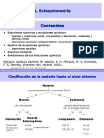 Ecuaciones químicas y estequiometría