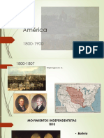 América 1800-1900