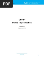 ONVIF Profile T Specification v1-0