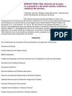 Norma Oficial Mexicana NOM-007-SSA2-1993, Atención de la mujer.pdf