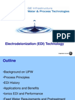 Haasrode October 2006: Electrodeionization (EDI) Technology