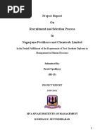 Download Project Report on Recruitment and Selection by Preeti by pritothegreat SN40092775 doc pdf