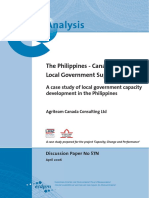 DP 57N Case Study Local Government Capacity Development Philippines