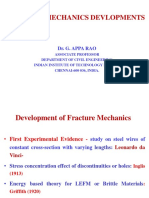 Fracture Mechanics Devlopments: Dr. G. Appa Rao