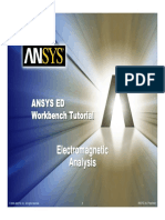 ANSYS 10.0 Workbench Tutorial - Exercise 7, Electromagnetics.pdf