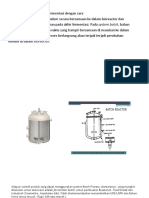 Bioreaktor Batch dan Continuous