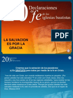 20 DECLARACIONES DE FE - La Salvación